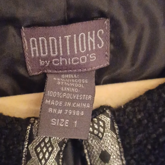Chicos Addition formal jacket and tank - Picture 8 of 13